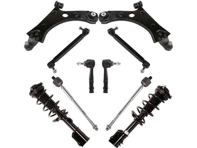 2017-2020 Jeep Compass Strut Coil Spring Control Arm Ball Joint Kit ...