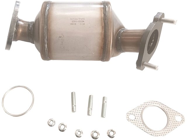 SP Catalytic Converter Set (4 Pieces) With Flex Pipe For 2009-2017 GMC Acadia 3.6L
