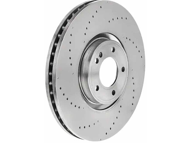Brake Rotors, Front & Rear Disc Brakes, Drilled Slotted Rotors