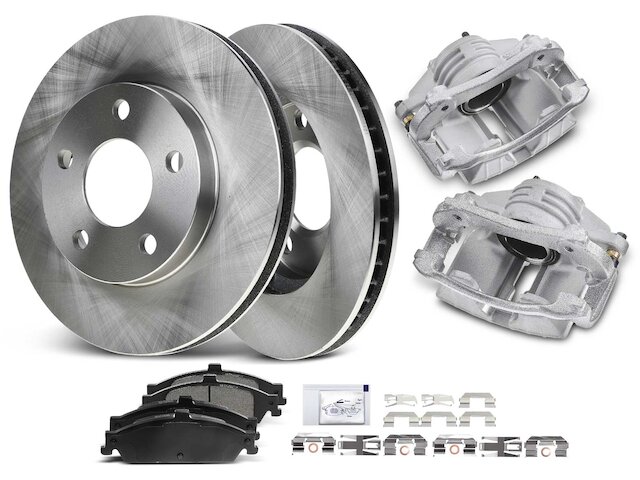 For 2004-2005 Chevrolet Classic Brake Pad Rotor and Caliper Set