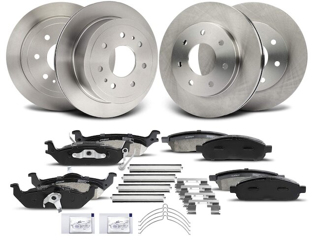 2000-2003 Ford F150 Brake Rotor - Autopart Premium APBRPS519 - Rear