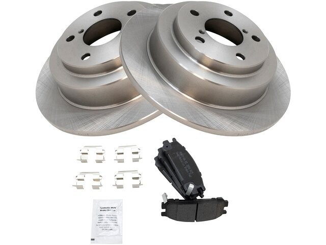 Front Rear Brake Rotors Premium Ceramic Pads for Subaru Outback Legacy