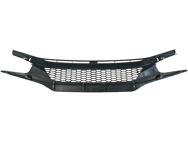 Front Lower Bumper Grille For 2016-2018 Honda Civic 2.0L – Black, Direct Fit, Micro Rim, Ships Fast