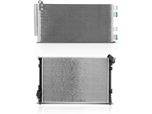 Ac Mini Radiator 2005-2006 Mini Cooper Radiator and A/C Condenser Kit - Autopart Premium ...
