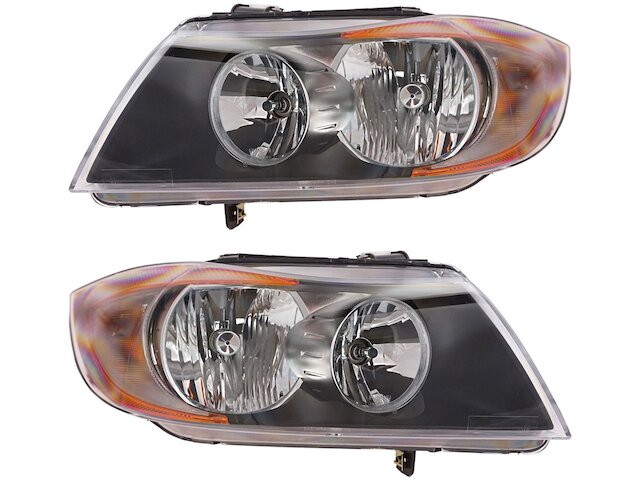 2007-2008 BMW 328i Headlight Assembly - DIY Solutions LHT03626 ...