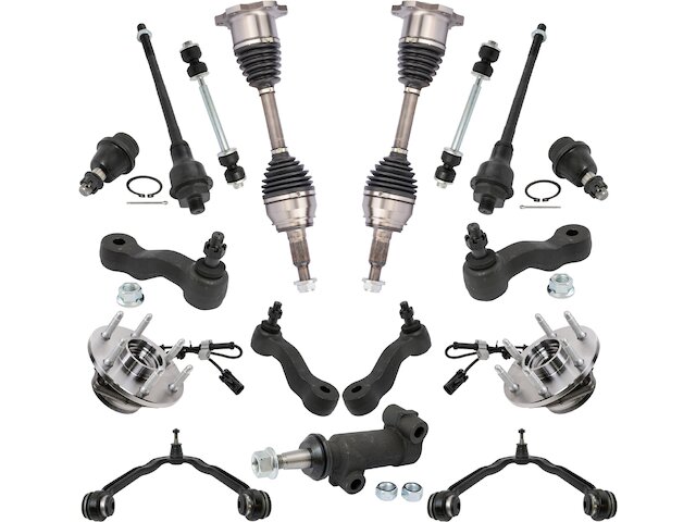 1999-2006 Chevrolet Silverado 1500 Axle Assembly - TRQ PSA69967 - Front ...