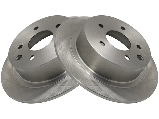 For 2004 2008 Nissan Maxima Brake Rotor Set Rear 61566tc 2005 2006 2007 Ebay