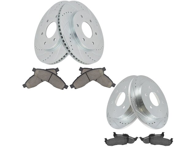 2004-2005 Infiniti QX56 Brake Rotor - DIY Solutions BFS01872