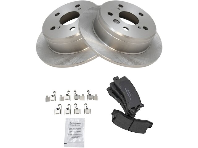 For 1997 1999 Lexus Es300 Brake Pad And Rotor Kit Rear 26534yf 1998 Brake Rotor Ebay