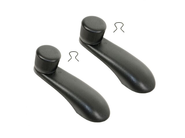 Lokar CMW Window Crank Handle Pro Touring Black Pair Mustang 1965-73