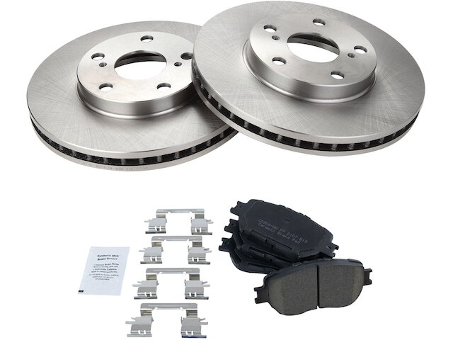 For 2002 2006 Toyota Camry Brake Pad And Rotor Kit Front 18677gx 2003 2004 2005 Ebay