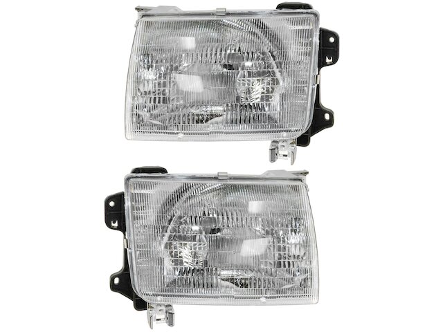 For 2000-2001 Nissan Xterra Headlight Assembly Set 36843SZ Headlight