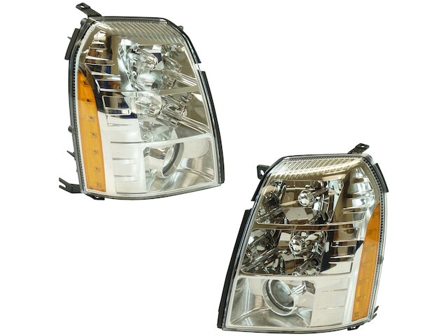 For 2007 2014 Cadillac Escalade Headlight Assembly Set 84811ZC 2008 