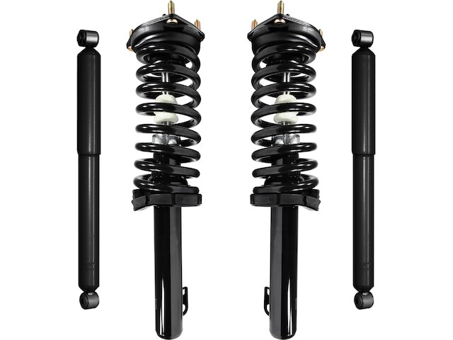 Pair Of Front Hood Lift Supports / Struts For Jeep Grand Cherokee 1999-2004 – 500N, Direct Fit - View #2