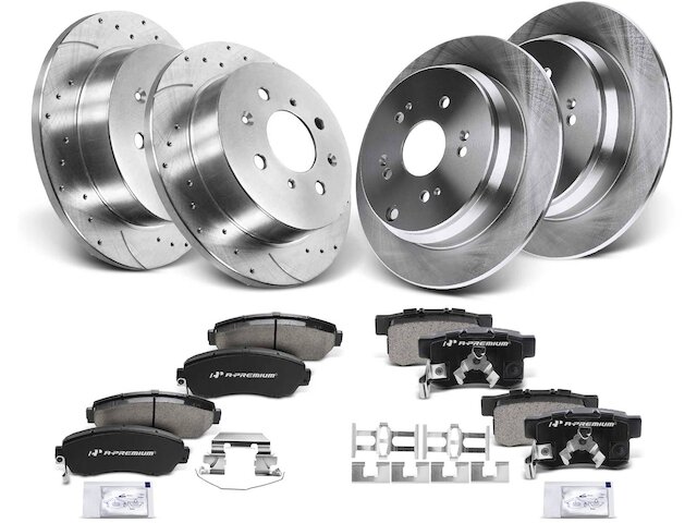 thumbnail image 2 of API Front Brake Rotor – For Honda CR-V 2007-2016, OEM 98275GY, 12-Month Warranty 2 of 6