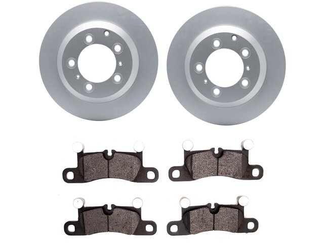 thumbnail image 2 of Detroit Axle 13.78" Front Disc Brake Rotors For 2004-2010 Porsche Cayenne, VW Touareg, Audi Q7 - Pair 2 of 5