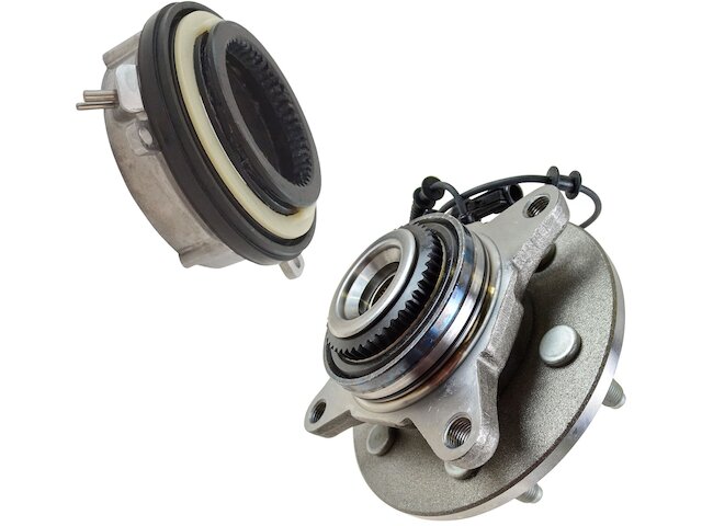 Detroit Axle Front Wheel Bearing & Hub Kit + Sway Bars For 2004-2005 Ford F-150 4WD 6-Lug