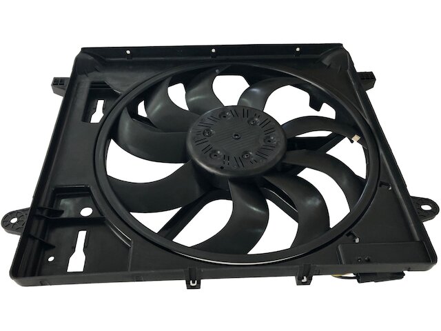SCITOO Engine Cooling Fan Assembly For 2012-2017 Jeep Wrangler – Driver Side – Replaces 624080, 6010277
