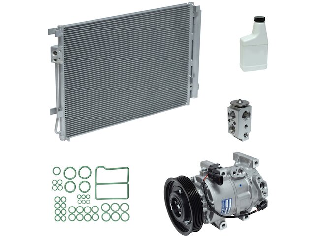 2012-2013 Kia Rio A/C Compressor - UAC KT 5711A - PartsGeek.com