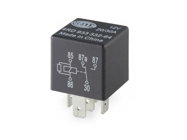 1992-1995 Porsche 968 Wiring Relay - Hella 933332641 - PartsGeek.com