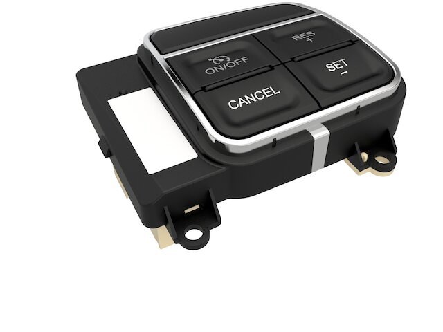 2019-2022 Ram 1500 2500 3500 4500 Trailer Brake Controller Switch Push Pull Switch | 68309259AC | Black