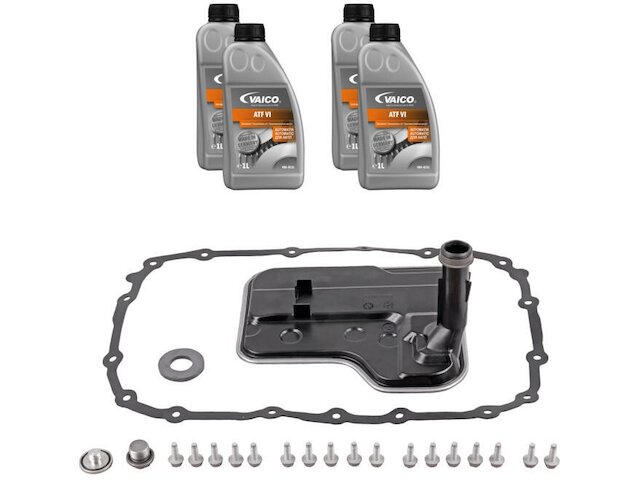 OEM Transmission Oil Pan Filter Gasket Seal Bolt + 7L ATF Fluid Kit
