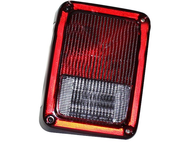 For 2007-2017 Jeep Wrangler Tail Light Assembly Left TYC 76618MB 2008