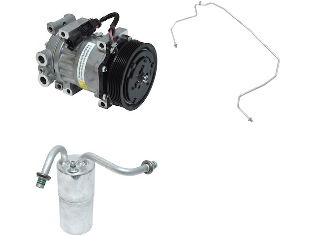 1998-2002 Dodge Ram 3500 A/C Compressor - UAC CK 1195 - PartsGeek.com