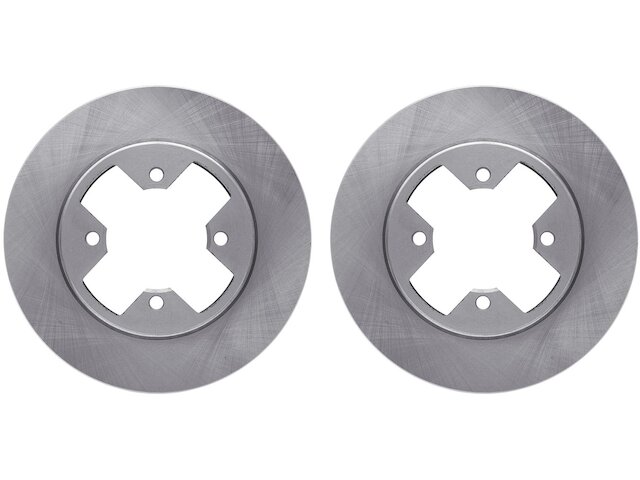 1984-1986 Nissan 300ZX Brake Rotor - Brake - Raybestos, Rear 84-86