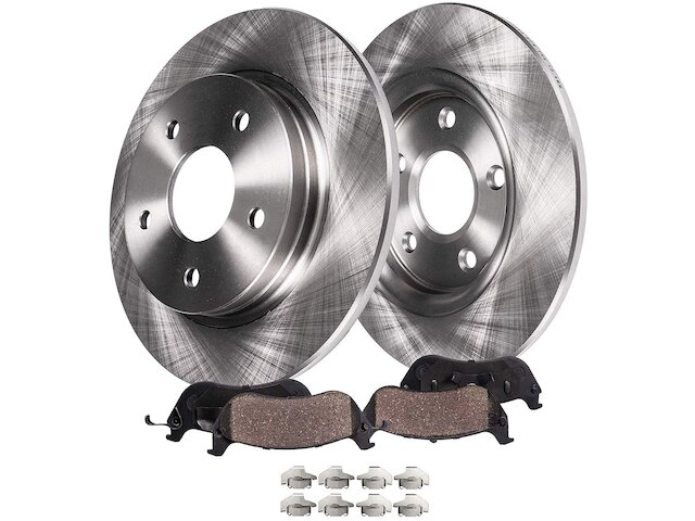 Powerstop K6374-36 Front Brake Disc and Pad Kit for 2013-2019 Ford Taurus SHO