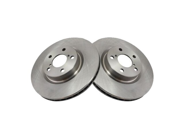 AutoShack 2-Pack Front Brake Rotors For 2017-2023 Subaru
