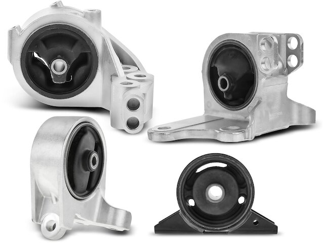 4-Piece Motor Mount Set For 2000-2005 Mitsubishi Eclipse 2.4L - Engine & Transmission Mounts