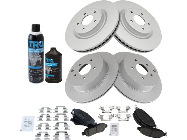 2013 Infiniti JX35 Brake Rotor - TRQ BKA34919 - Rear - PartsGeek.com