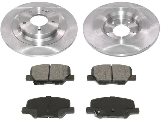 Front & Rear Disc Brake Rotors Kit For Mitsubishi Outlander Sport / Eclipse Cross – Detroit Axle