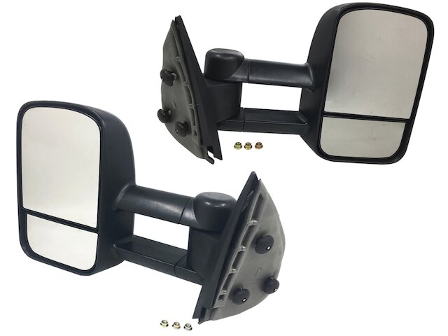 PartsFlow 2-Piece Mirror Set For 2007-2014 Chevy Silverado/GMC Sierra, Tahoe, Suburban, Yukon - Replacement Side Mirrors