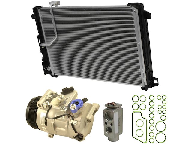 2008-2013 Mercedes C63 AMG A/C Compressor - GPD 9641734C - PartsGeek.com