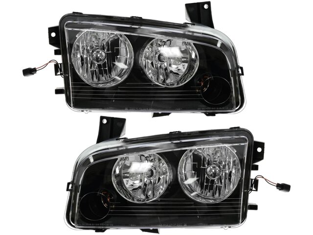 elf bar vape uk PAIR Fog Lights For Dodge Charger 2006 2007 2008 2009 Clear Bumper Driving  Lamp main image 1