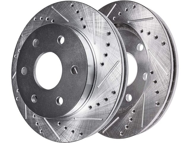 Evan-Fischer Rear Brake Disc Rotor For 2015-2020 Chevy Colorado & GMC Canyon - 324mm, 6-Lug, Sold Individually