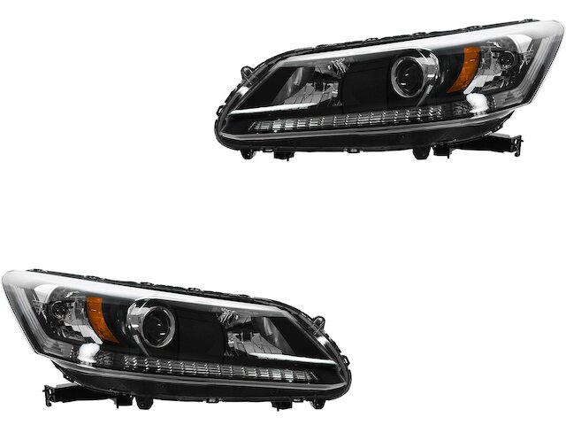 2013-2015 Honda Accord Halogen DRL LED Aftermarket Right Headlight 2013-2015 Honda Accord Halogen DRL LED Aftermarket Right Headlight