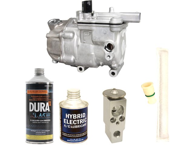 2010-2012 Toyota Prius A/C Compressor - Four Seasons 7139N - PartsGeek.com