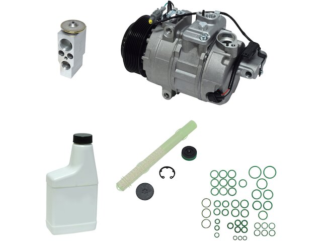 2010-2013 BMW 535i A/C Compressor - UAC KT 6125 - PartsGeek.com