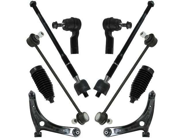 8-Piece Front Control Arm & Ball Joint Kit For Mitsubishi Lancer 2007-2017 – Munirater – Steel