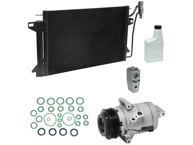 2010-2012 Lincoln MKZ A/C Compressor - UAC KT 5449A - PartsGeek.com