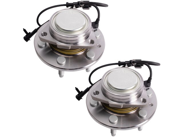 Front Wheel Bearing & Hub Assembly For 1999-2007 Chevy Silverado/GMC Sierra 1500 & 2500HD 4WD
