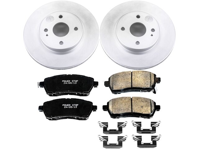 thumbnail image 2 of Complete Brake Kit For Mazda 2 (2008-2014): Front Discs & Pads + Rear Shoes Set – All You Need For A Safe Stop! 2 of 4