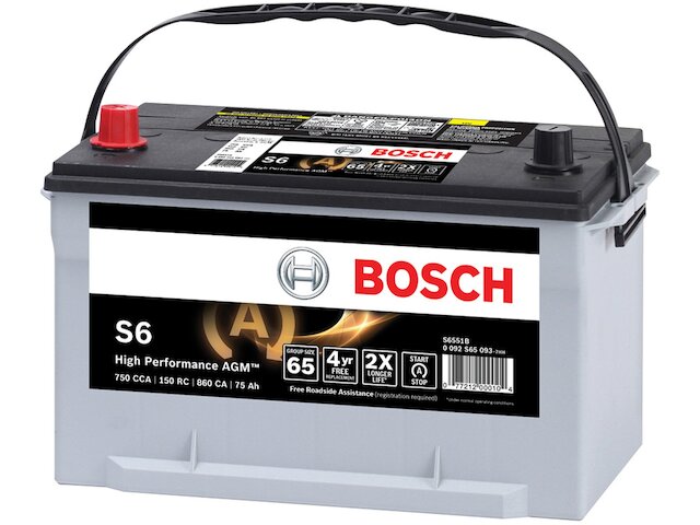 1990-1996 Nissan 300ZX Battery - Bosch S6-34R - PartsGeek.com
