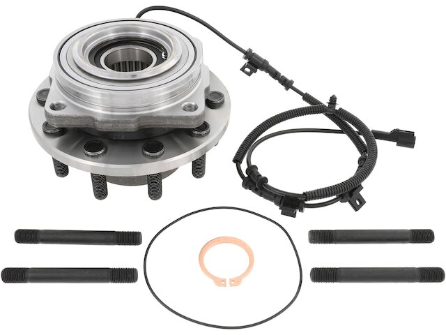 TRQ Front Wheel Hub Bearing Assembly – Left & Right Side For 2005-2009 Ford F-250/F-350 Super Duty 4WD DRW - View #8