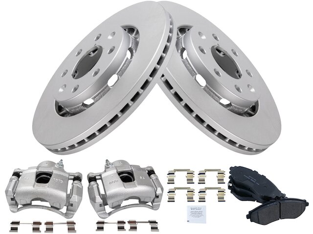 2009 Pontiac G3 Brake Rotor - TRQ BKA24453 - Front - PartsGeek.com