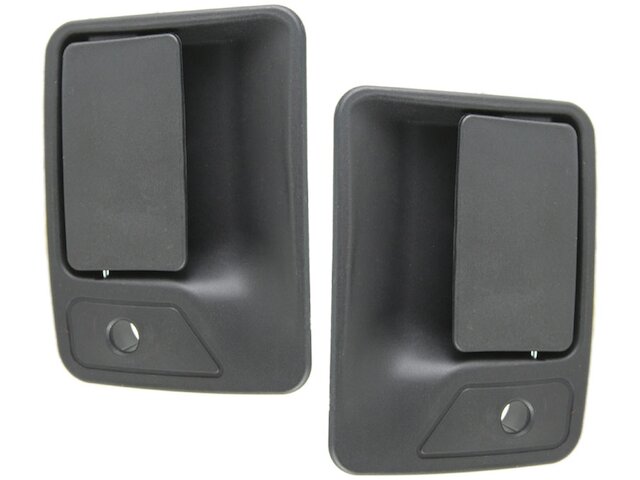 Azpartspro Front Door Handle Set For 1999-2016 Ford F-250 Super Duty – Pair Left+Right, Textured Black With Key Hole