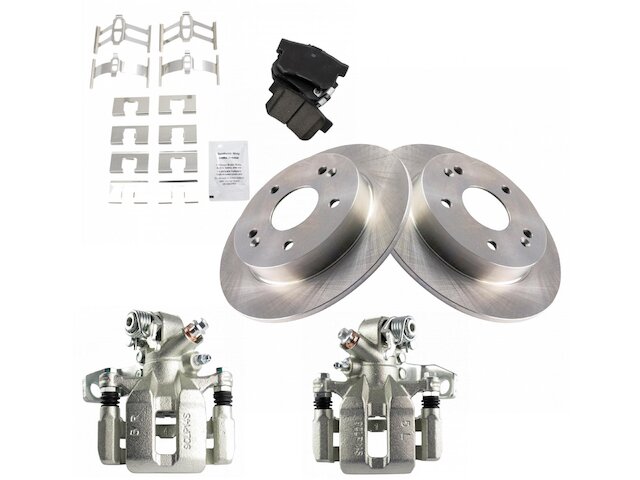 thumbnail image 2 of Front Brake Discs & Pads Set For Honda Civic MK9 1.6 1.8 2.2 (2012-2017) - Vented Rotors 2 of 5